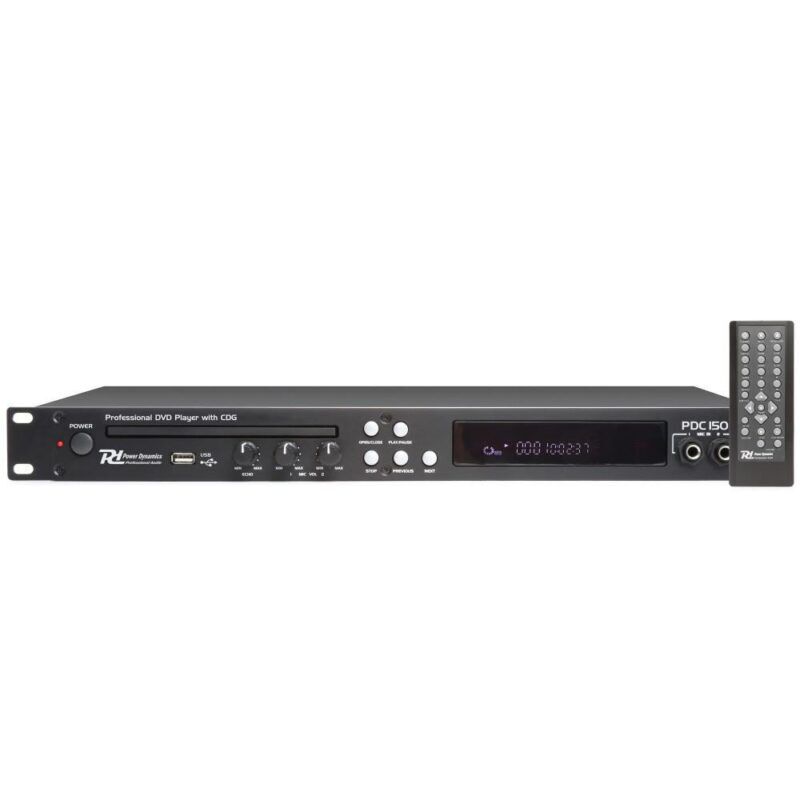 Product thumbnail PDC150 19'' DVD speler met CD+G en USB