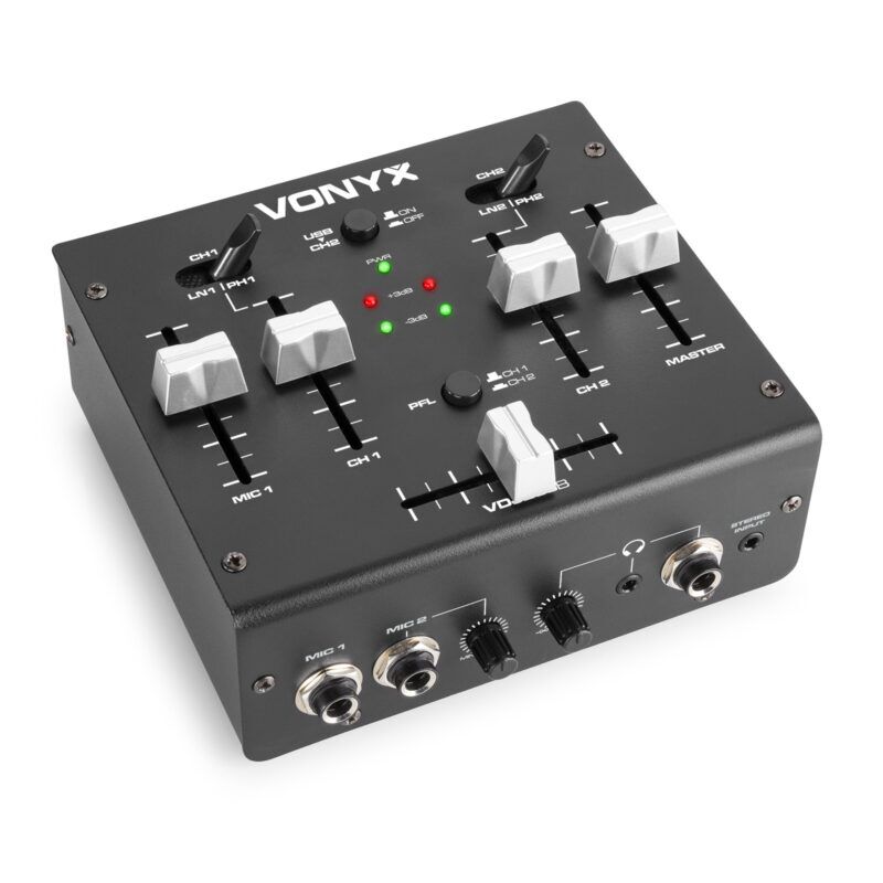 Product thumbnail 3 CHANNEL STEREO DJ/USB MIXER