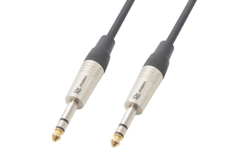 Product thumbnail Connex Jack Kabel | 6.3mm Stereo -  6.3mm Stereo | 3 meter