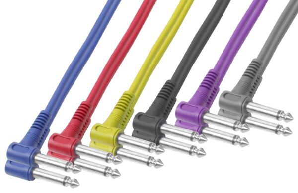 Connex Kabels | Jack 6.3mm Mono | 0.5 meter | 6 stuks