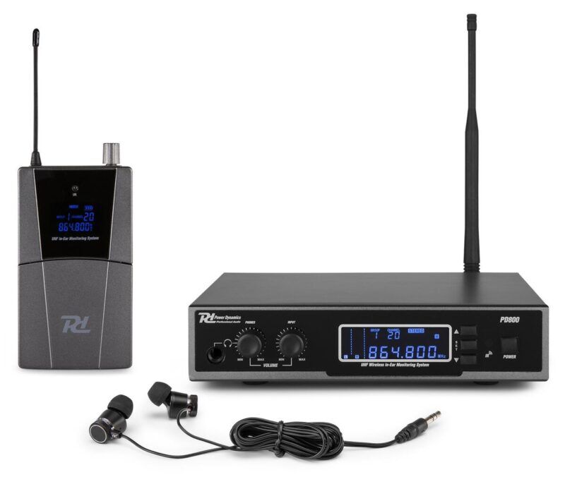 Product thumbnail PD800 IN EAR MONITORING SYSTEEM UHF