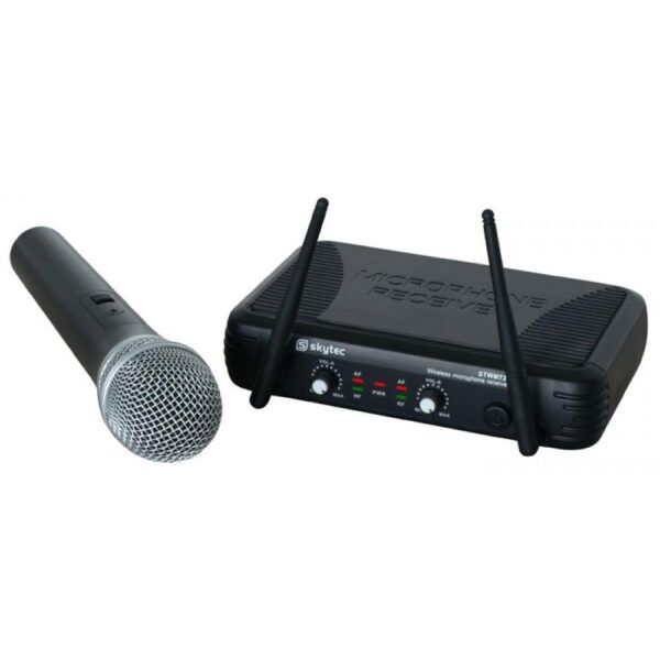 DRAADLOZE MIC 2CH HAND+HEADSET UHF