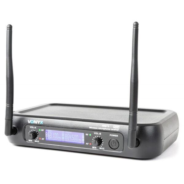 WM73C 2-Kanaals UHF Draadloos Microfoonsysteem - Afbeelding 7
