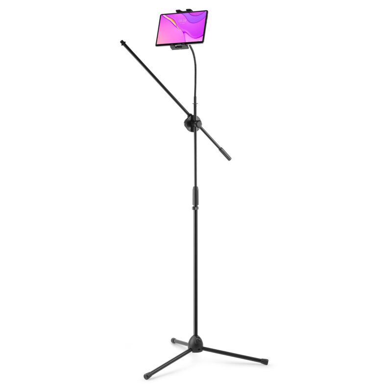 Product thumbnail MS10TH FOLDABLE MICROPHONE STAND WITH BOOM & TABLET HOLDER