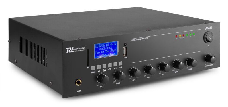 Product thumbnail PPA30 100V MIXER-VERSTERKER 30W