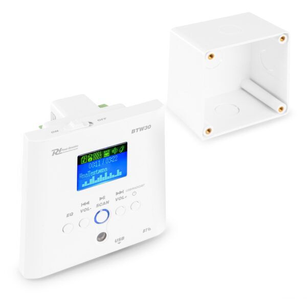 PD BTW30 inbouw stereo versterker met Bluetooth - 30W - Afbeelding 4