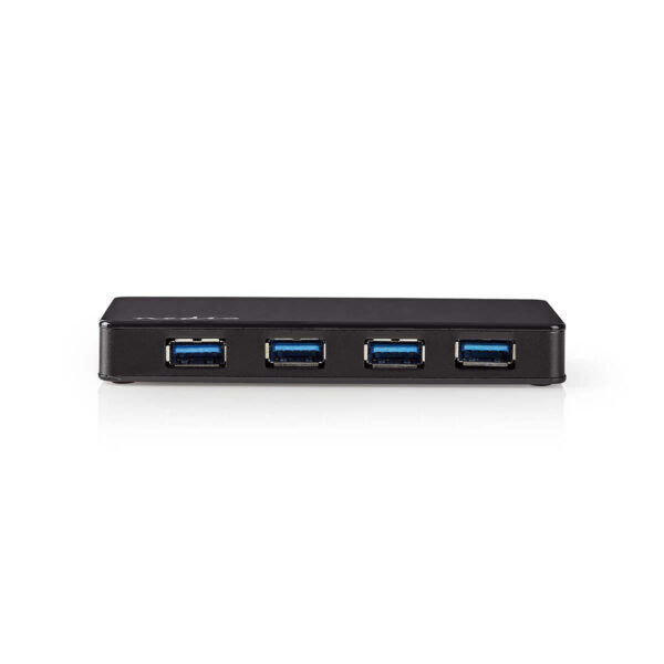 USB-Hub | 4-Poorts | USB 3.0 | Netvoeding / USB Gevoed | 4x USB