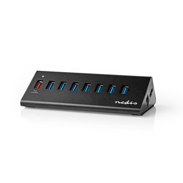 USB-Hub | 8-Poorts | USB 3.0 met Externe Voeding | QC3.0 Oplaadpoort | 5 Gbps - Afbeelding 4