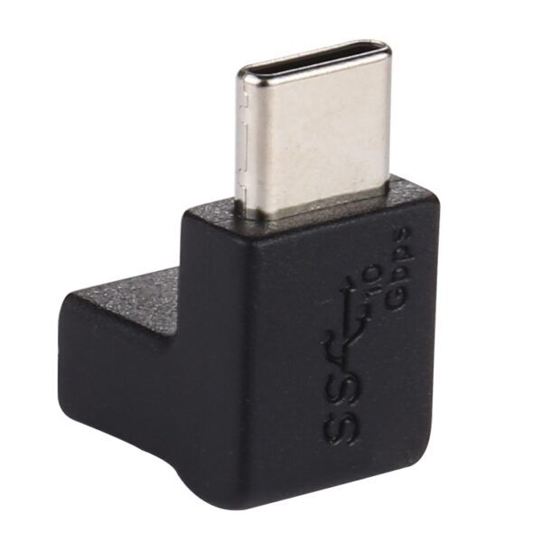 USB-Adapter Haaks 90 | USB-C Male | USB Type-C Female - Afbeelding 3