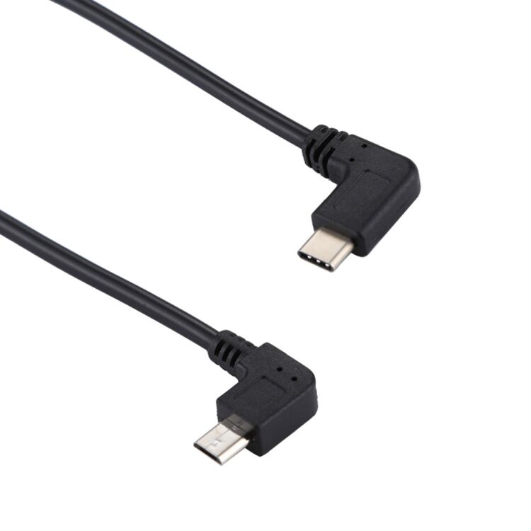 Product thumbnail USB-C 2.0 Adapterkabel | USB-C Haaks | USB-micro Haaks | 0.25 meter