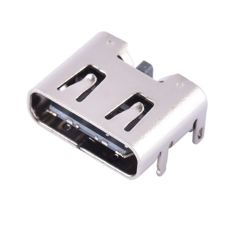 Product thumbnail USB-C CHASSISDEEL FEMALE HAAKS PCB