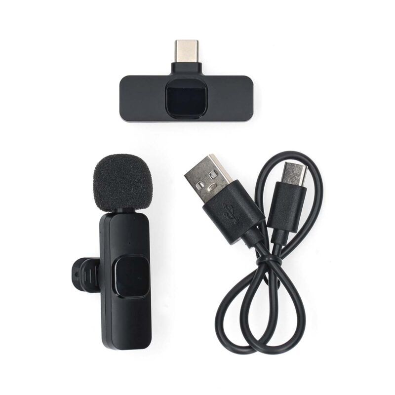 Product thumbnail DRAADLOZE DASSPELD MICROFOON MET USB-C ONTVANGER