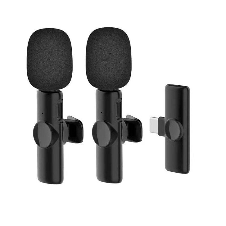 Product thumbnail 2 DRAADLOZE DASSPELD MICROFOONS MET USB-C ONTVANGER