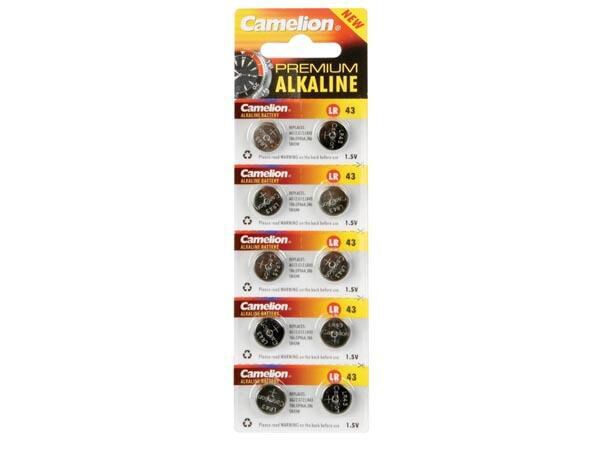 Product thumbnail HORLOGEBATTERIJ 1.5V LR43/AG12/V386 (10 st./bl)