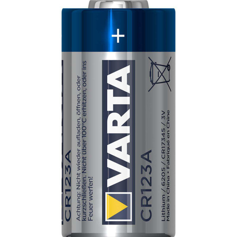 Product thumbnail Lithium Batterij CR123A 3V 1-Blister