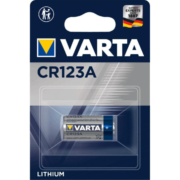 Lithium Batterij CR123A 3V 1-Blister - Afbeelding 2