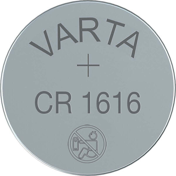 Lithium Knoopcel Batterij CR1616 3V 1-Blister