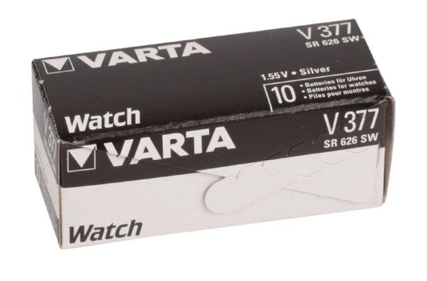 Zilveroxide Batterij SR66 / V377 1.55V 27mAh 1-Pack - Afbeelding 3