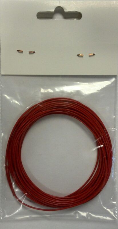 Product thumbnail Soepel Montage snoer 0,14mm² rood 10 meter