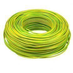 Product thumbnail VD 2.5 mm² massief installatiedraad geel/groen