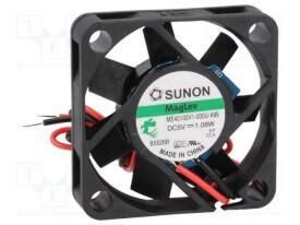 Product thumbnail Ventilator 40x40x10mm 12Vdc 13,5m/uur 32dBA - vapolager