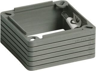 Product thumbnail Centraaldoos verhogingsring vierkant
