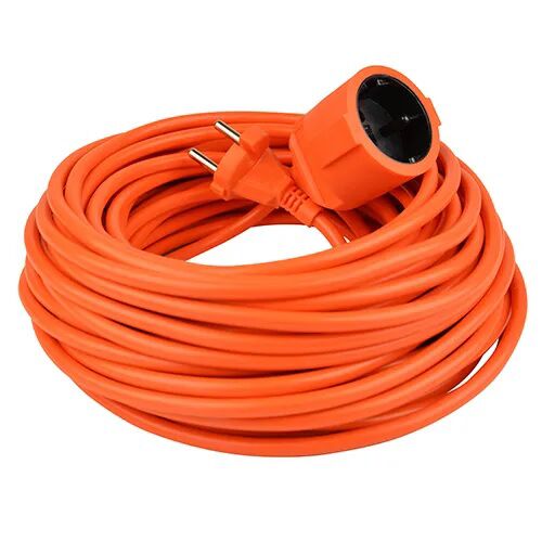 Product thumbnail Verlengkabel 20 meter 2 x 1,5mm² oranje