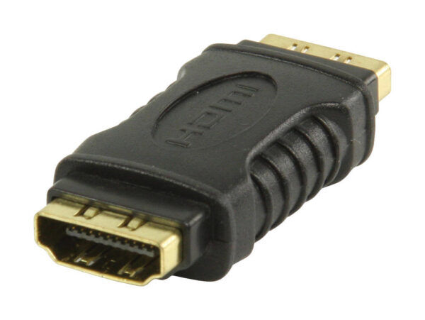HDMI Adapter HDMI-Ingang - HDMI-Uitgang Zwart