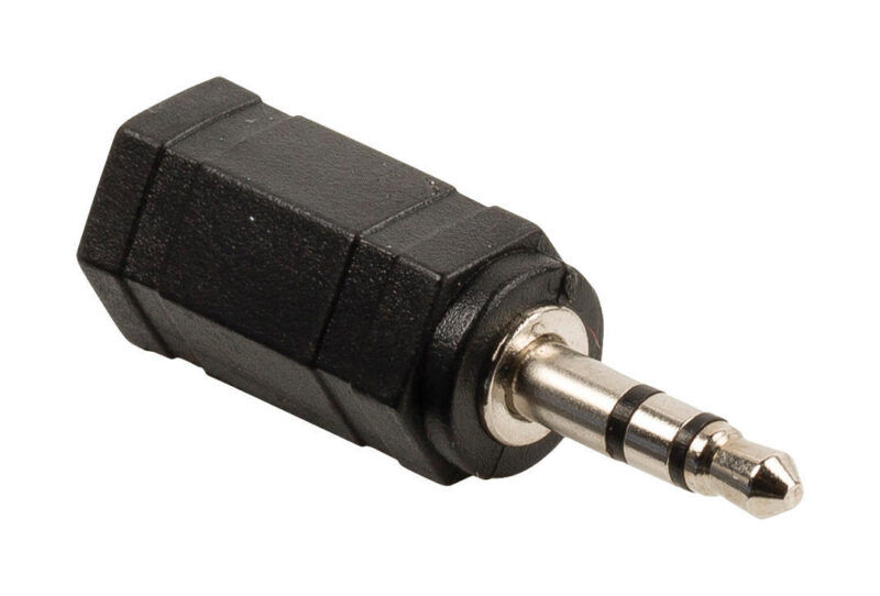 Product thumbnail Stereo Audio Adapter 3.5 mm Male - 2.5 mm Female Zwart