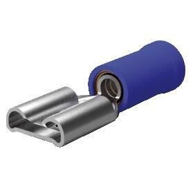 Product thumbnail VROUWELIJKE VLAKSTEKER 8mm BLAUW