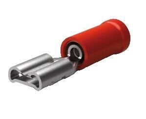 Product thumbnail VROUWELIJKE VLAKSTEKER 2.8mm / 0.5 ROOD