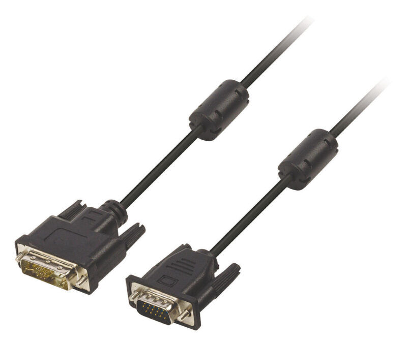 Product thumbnail DVI Kabel | DVI-A 12+5-Pins Male - VGA Male | 5 meter