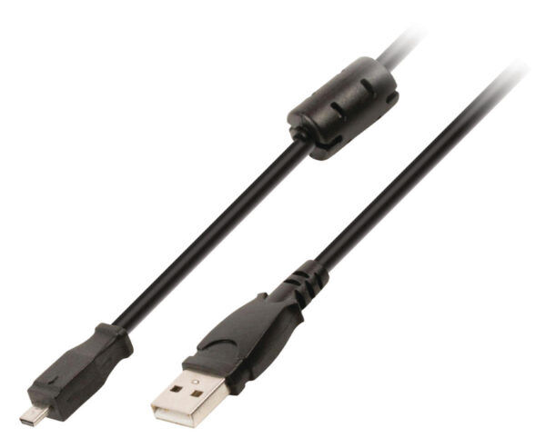 USB 2.0 Kabel | USB A Male | Kodak 8-Pins Male | 2 meter