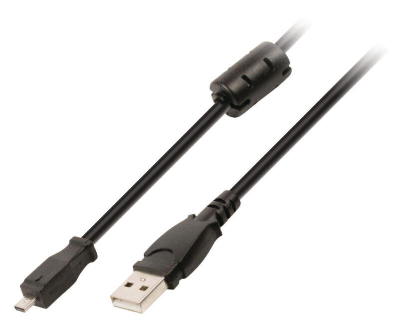 Product thumbnail USB 2.0 Kabel | USB A Male | Kodak 8-Pins Male | 2 meter