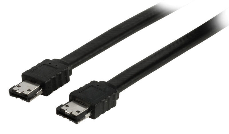 Product thumbnail SATA 3 Gb/s Kabel Extern eSATA Male - eSATA Male 2 meter