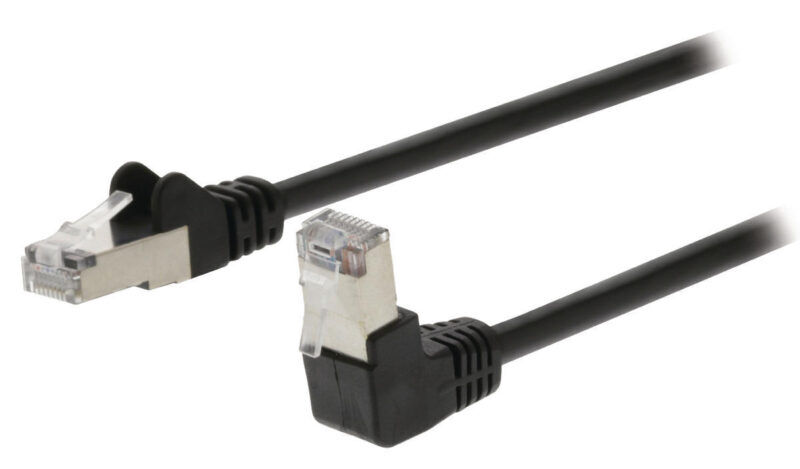 Product thumbnail CAT5e SF/UTP Netwerkkabel RJ45 Male - RJ45 Male 5 meter Zwart