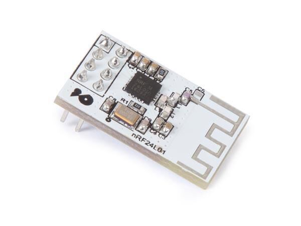 Product thumbnail NRF24L01 2.4 GHz DRAADLOZE TRANCEIVER MODULE (2 st.)