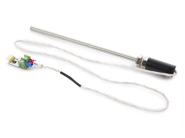 Product thumbnail TEMPERATUURSONDE / SENSOR 600 °C + MAX6675 K-TYPE THERMOKOPPEL-MODULE