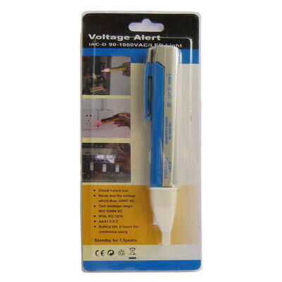VOLTAGE ALERT CONTACTLOZE SPANNINGSZOEKER BLAUW - Afbeelding 4
