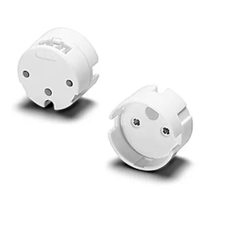 Product thumbnail Vossloh Schwabe 101784 lamphouder G13 voor TL-D T8 opsteek met 2 gaten M3