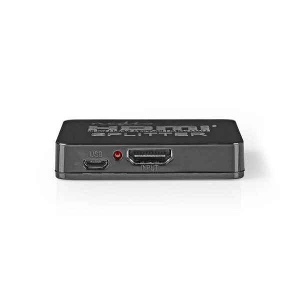 HDMI-Splitter | 2 poort(en) | HDMI Input | 2x HDMI Output | 4K@30Hz | 2.25 Gbps | ABS / PVC | Zwart