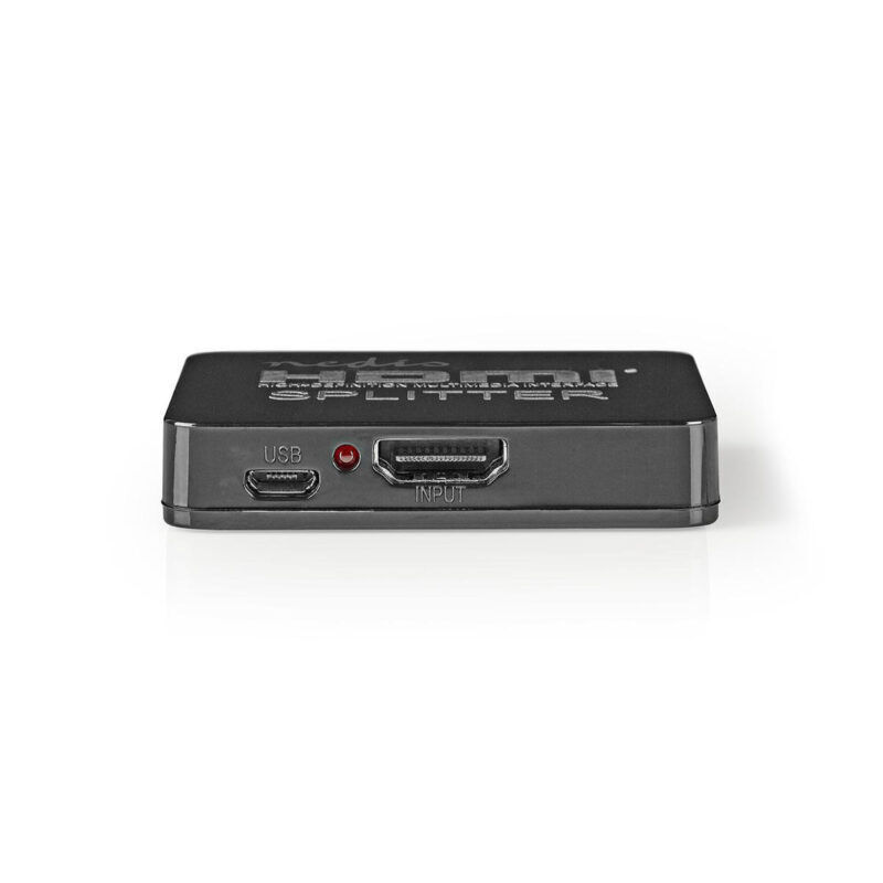 Product thumbnail HDMI-Splitter | 2 poort(en) | HDMI Input | 2x HDMI Output | 4K@30Hz | 2.25 Gbps | ABS / PVC | Zwart
