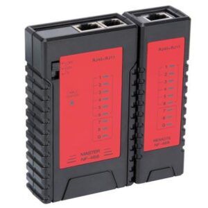 LAN-TESTER VOOR RJ45, RJ12, RJ11