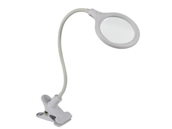 Product thumbnail LED-LOEPLAMP MET BEVESTIGINGSKLEM - 5 DIOPTRIE - 6 W - WIT