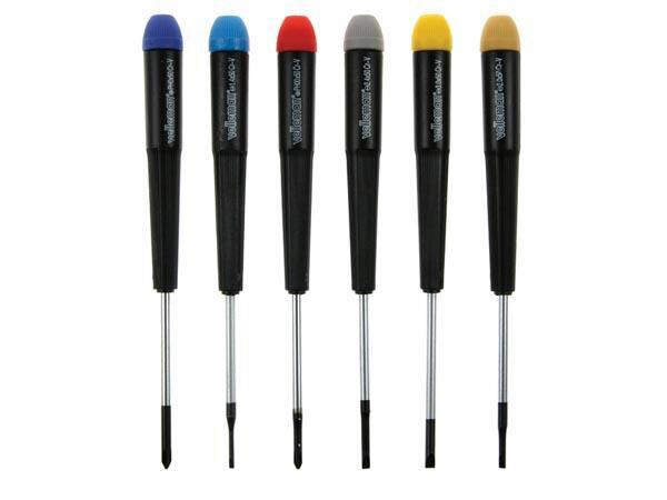 Product thumbnail SET VAN 6 PRECISIESCHROEVENDRAAIERS (PLAT/PH)