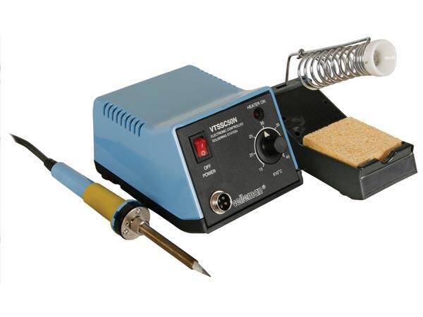 Product thumbnail SOLDEERSTATION MET KERAMISCH VERWARMINGSELEMENT - 48 W - 150-420°C