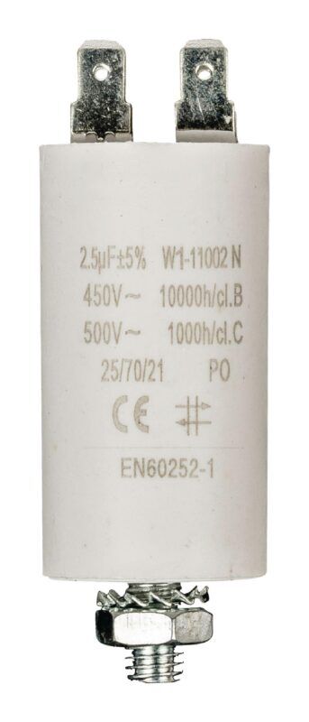 Product thumbnail AANLOOPCONDENSATOR 2.5UF 450V + AARDE