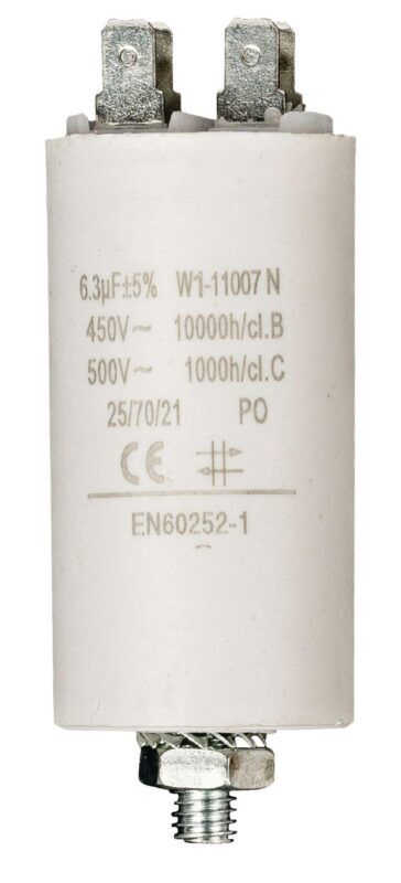 Product thumbnail AANLOOPCONDENSATOR 6.3uF 400 V + AARDE