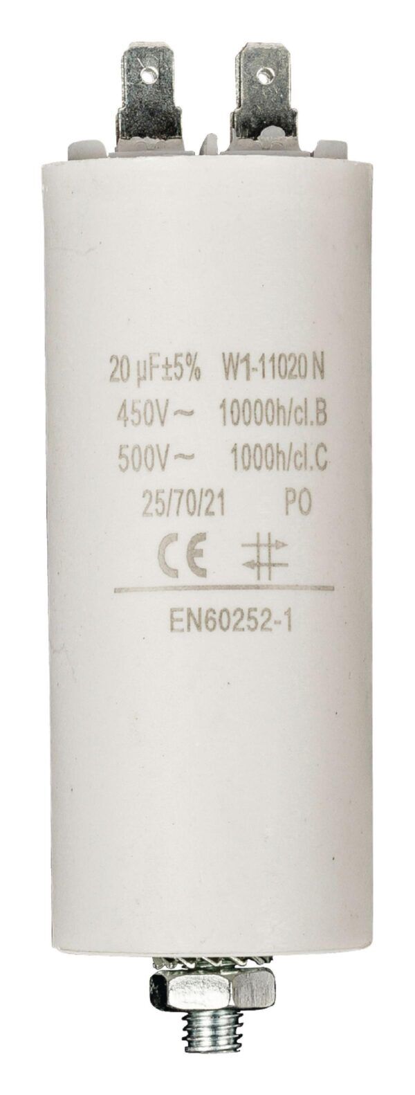 AANLOOPCONDENSATOR 20µF/450V