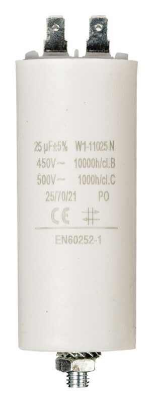 Product thumbnail AANLOOPCONDENSATOR 25UF 450V + AARDE